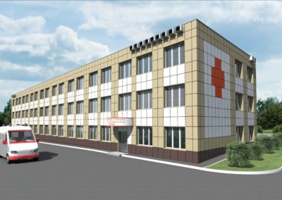 Разработка проекта капитального ремонта здания скорой помощи в г. Мытищи